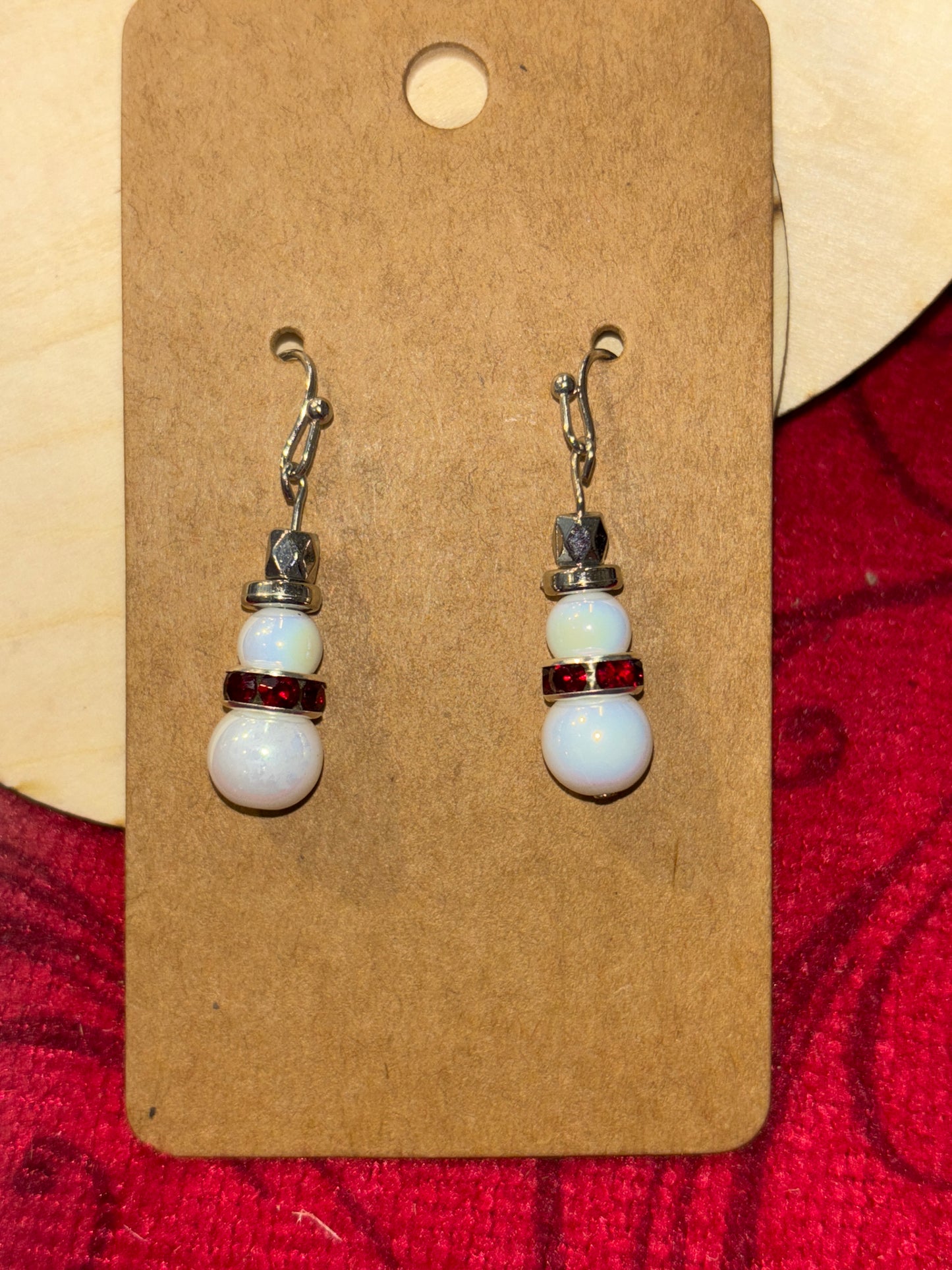 Snowman Earrings
