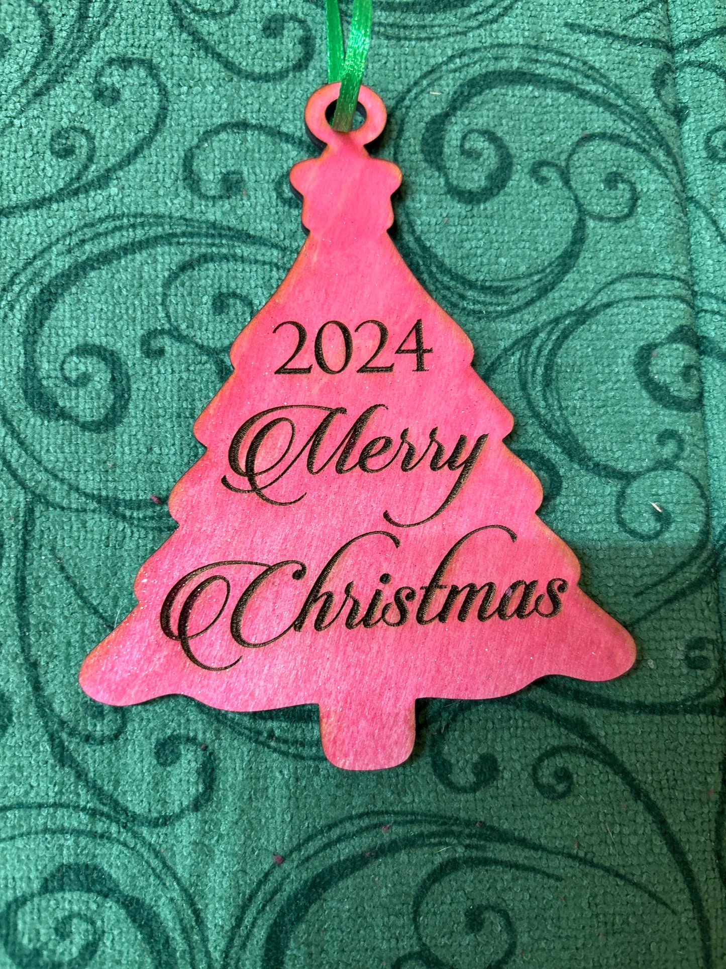 Red 2024 Christmas Tree