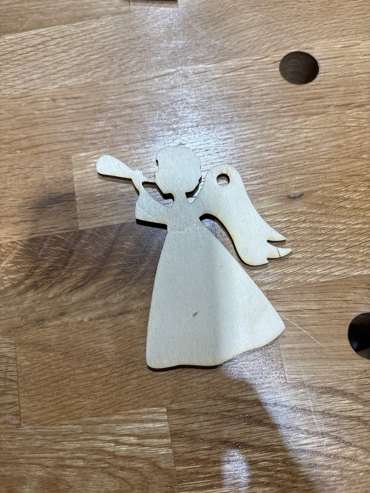 Angel with Horn ornament