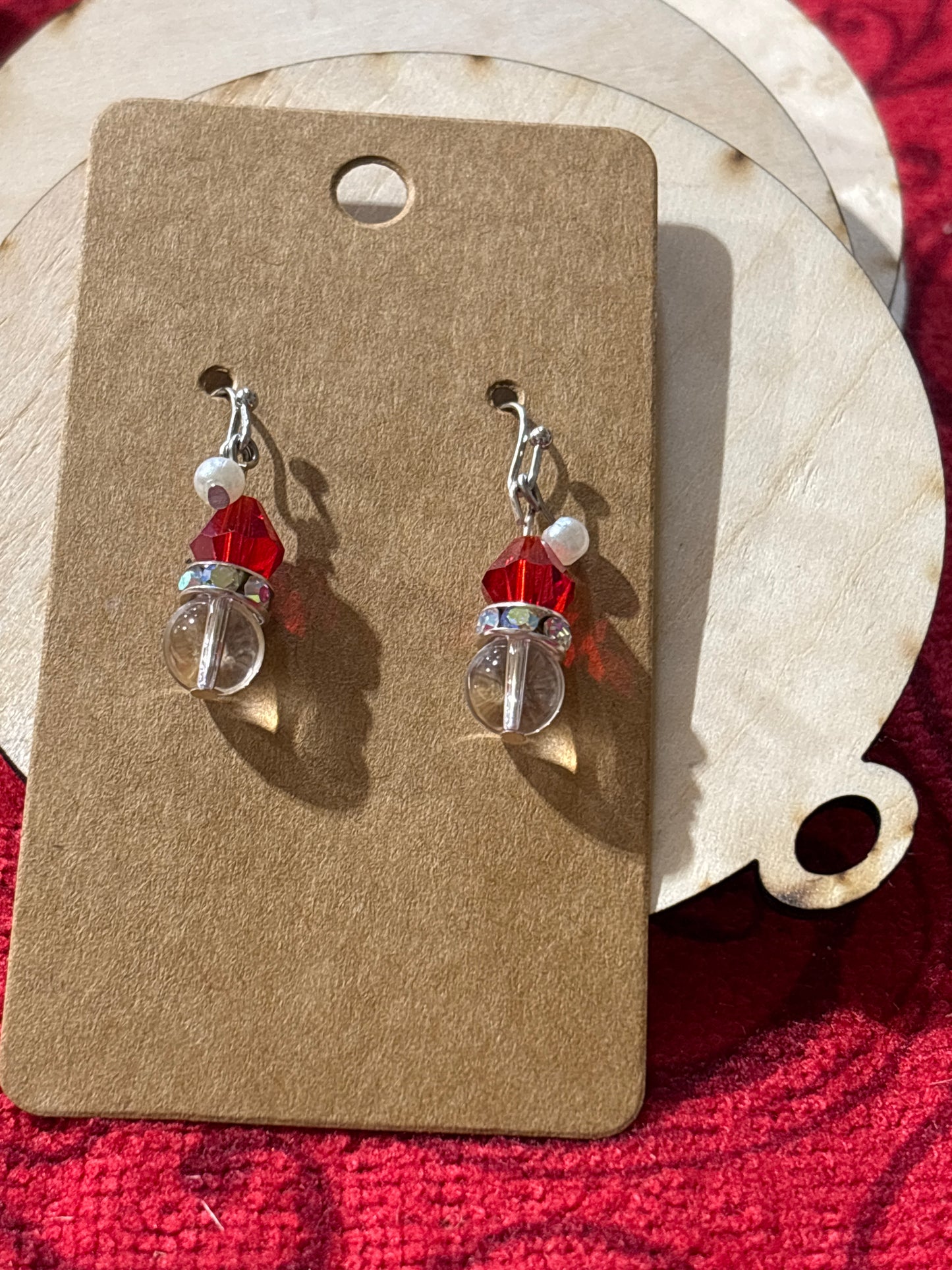 Santa Earrings