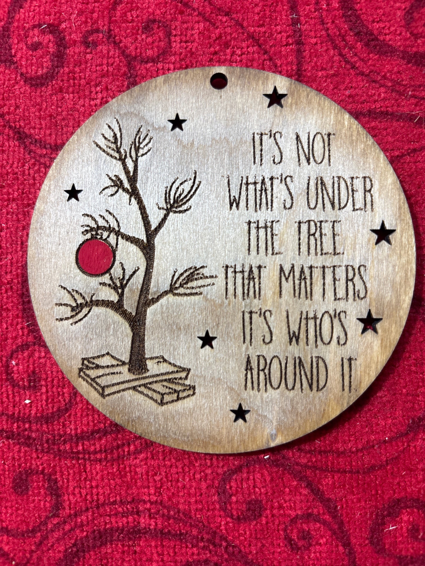 It’s not what’s under the tree