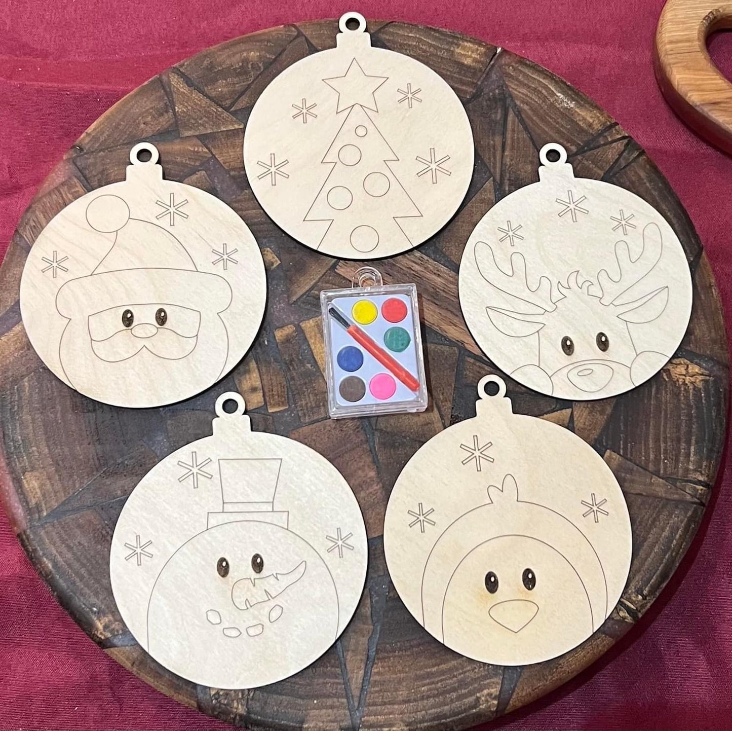 Paint your own ornaments