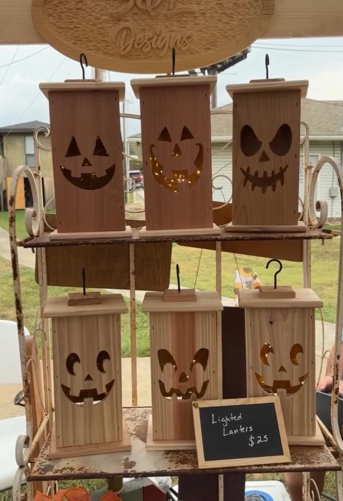 Lighted Pumpkin Lanterns