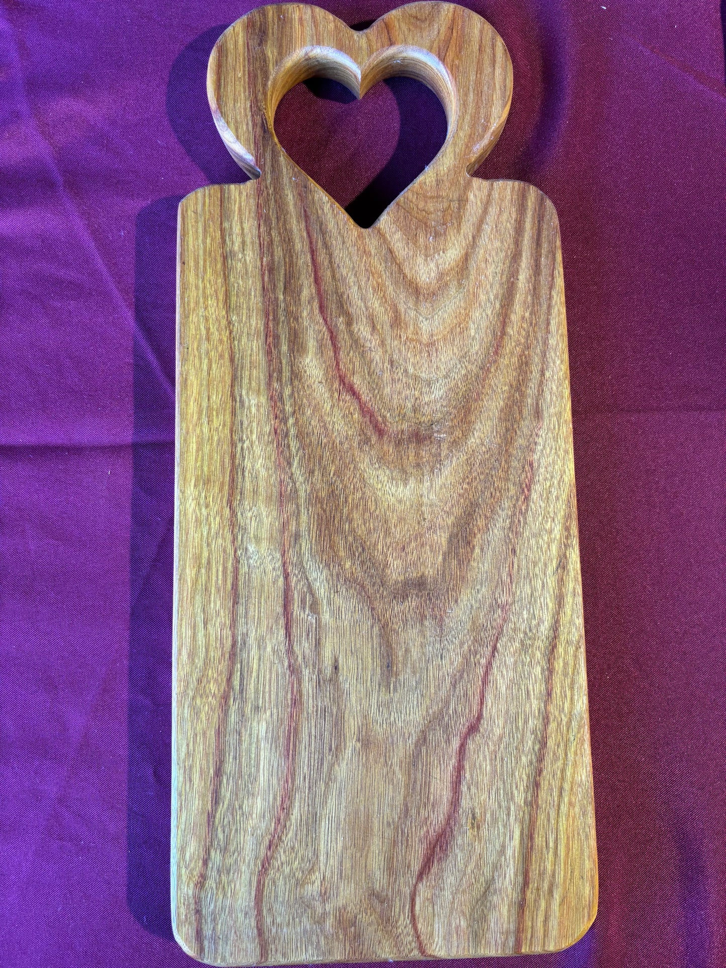 Heart Charcuterie - Canary Wood