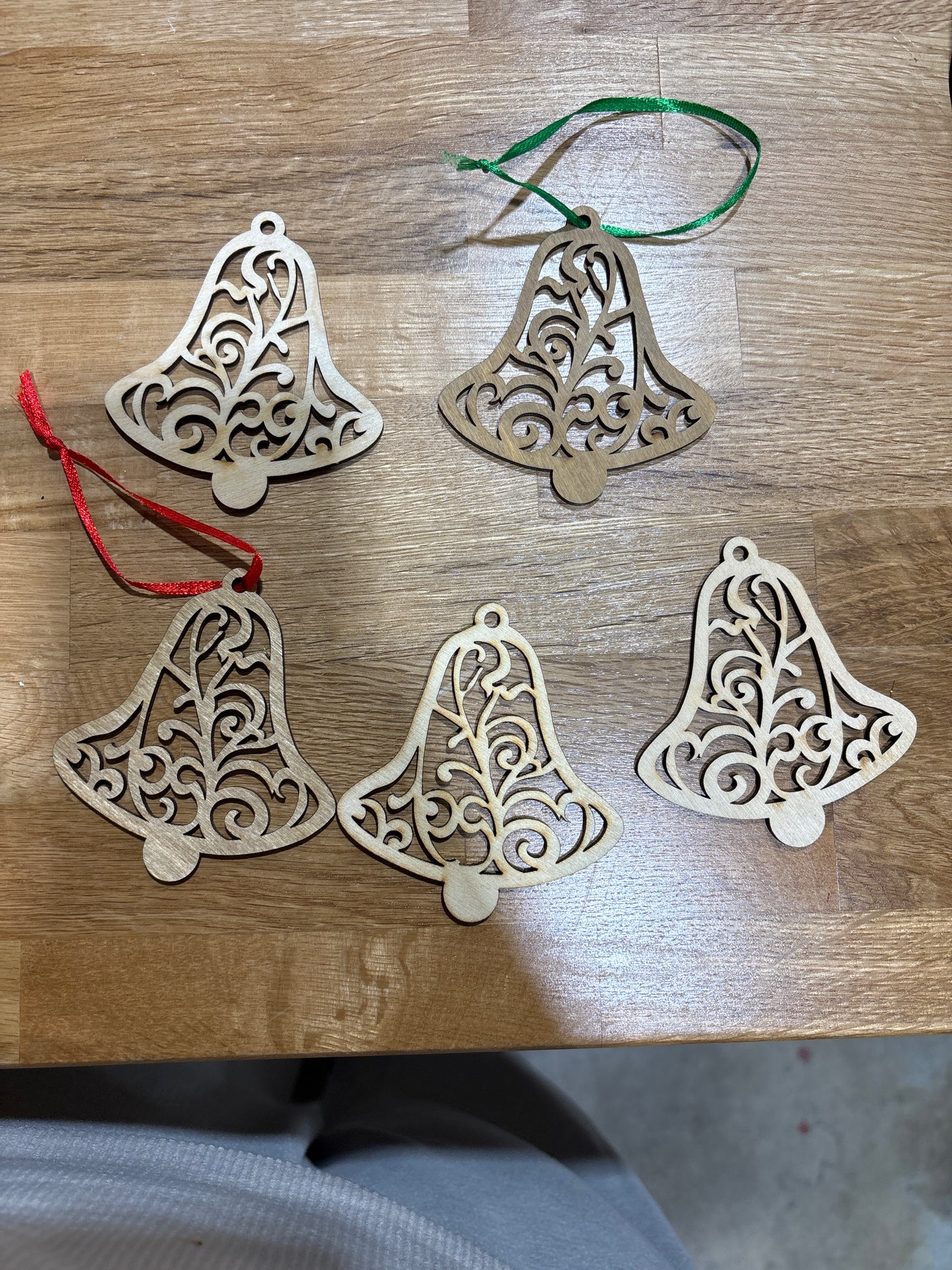 Scroll Bell Ornament