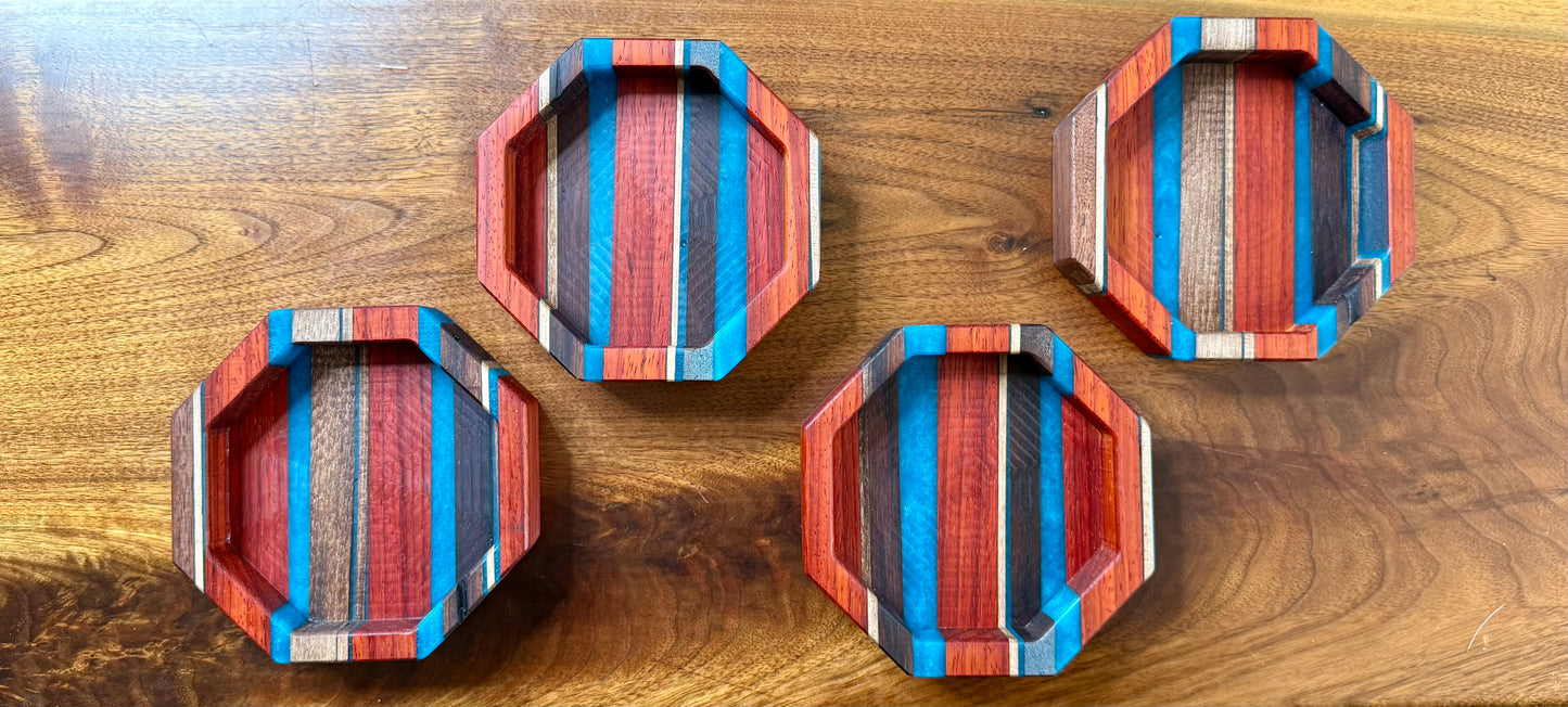 Octagon Trinket Trays