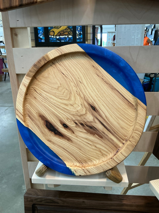 Large round tray