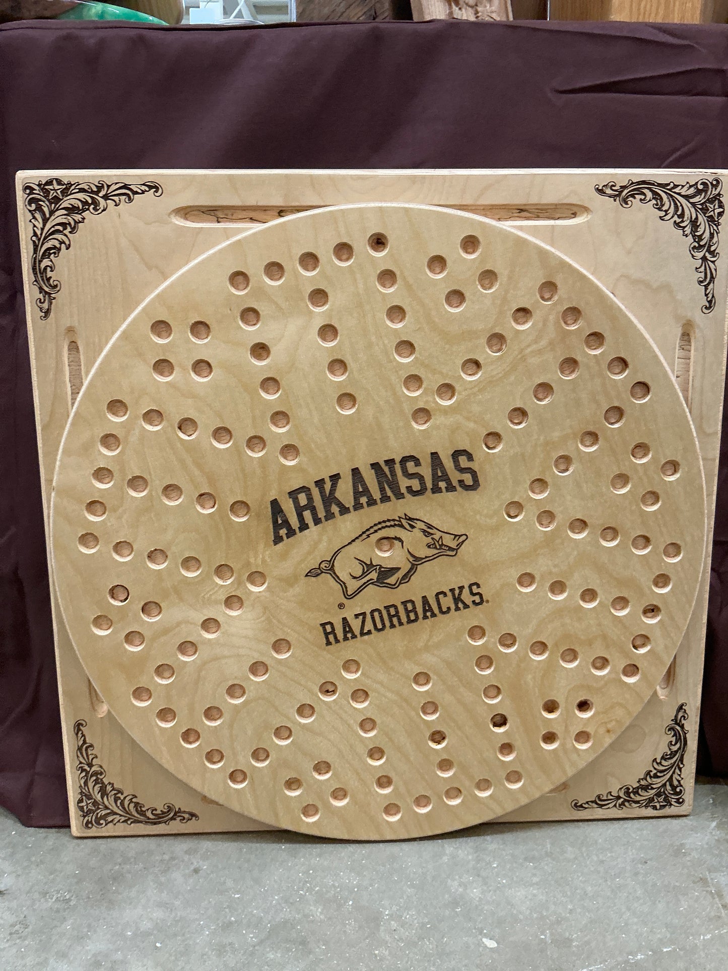 Arkansas game board